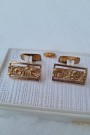 Tøffe bronse mansjettknapper, vintage, Design; Kalevi Sara of Finland thumbnail