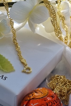Sølv forgylt armbånd, singapore,18,5cm