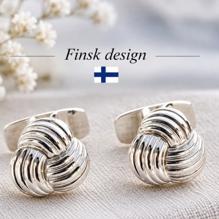Mansjettknapper, sølv 925, Design: Kalevi Sara, Finland