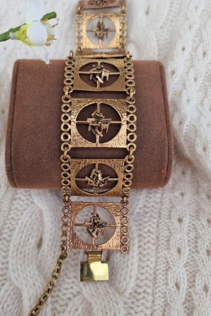 Bronse armbånd, Design: Kalevi Sara of Finland, Vintage