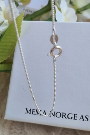 Sølv kjede, veneziansk, 0.9mm