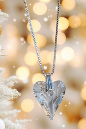 Vakkert Swarovski hjerte, Crystal